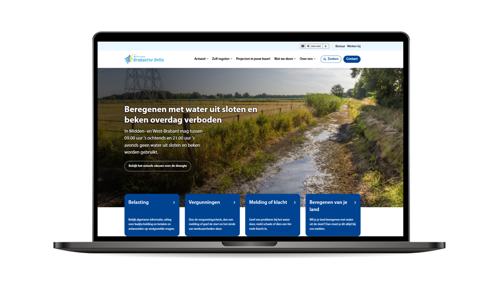 Homepage Brabantsedelta.nl